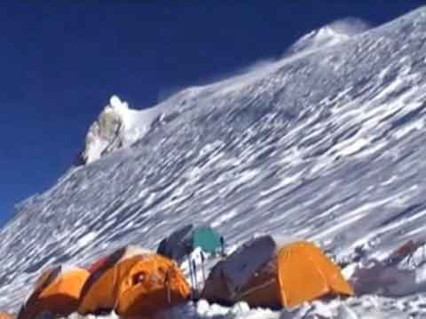 
Manaslu Eastern Pinnacle And Main Summit From High Camp - Manaslu Youtube Video by Kinga Baranowska
